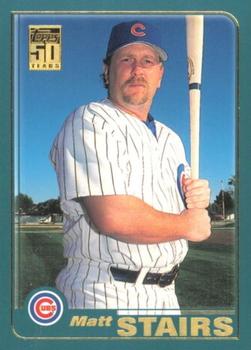 2001 Topps #483 Matt Stairs Front