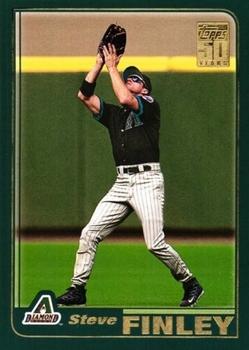 2001 Topps #511 Steve Finley Front