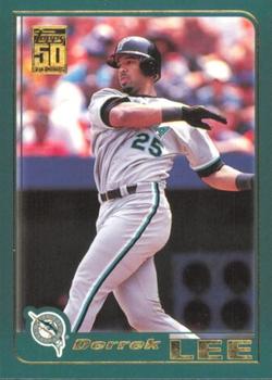 2001 Topps #524 Derrek Lee Front