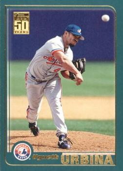 2001 Topps #525 Ugueth Urbina Front