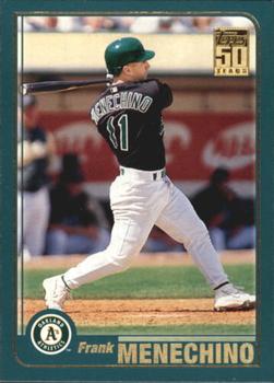 2001 Topps #544 Frank Menechino Front