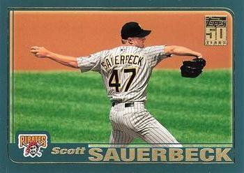 2001 Topps #575 Scott Sauerbeck Front