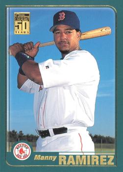 2001 Topps #596 Manny Ramirez Front