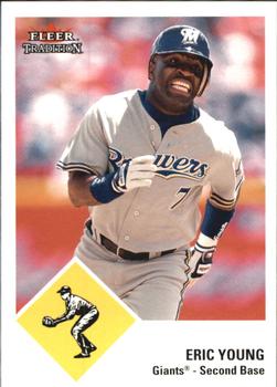 2003 Fleer Tradition Update - Glossy #U59 Eric Young Front