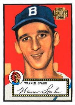 2001 Topps Archives #17 Warren Spahn Front