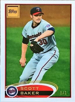 2012 Topps - Gold Embedded #276 Scott Baker Front