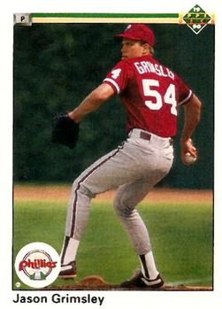 1990 Upper Deck #27 Jason Grimsley Front