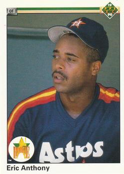 1990 Upper Deck #28 Eric Anthony Front