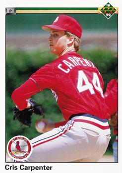 1990 Upper Deck #523 Cris Carpenter Front