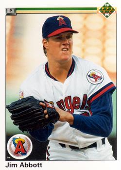 1990 Upper Deck #645 Jim Abbott Front