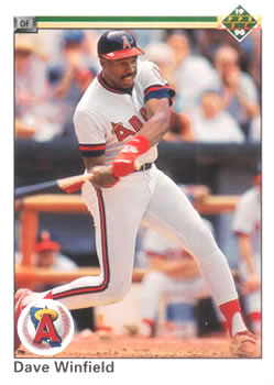 1990 Upper Deck #745 Dave Winfield Front