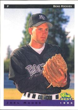 1993 Classic Best Bend Rockies #17 Joel Moore Front