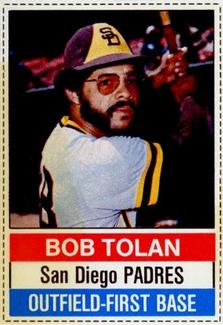 1976 Hostess Twinkies #42 Bob Tolan Front