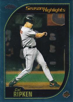 2001 Topps Chrome #312 Cal Ripken Front