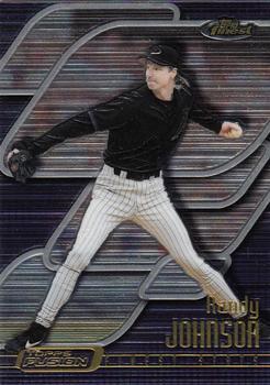 2001 Topps Fusion #187 Randy Johnson Front