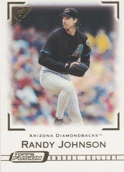2001 Topps Fusion #203 Randy Johnson Front