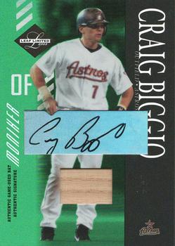 2003 Leaf Limited - Moniker Bat #12 Craig Biggio Front