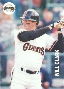 1991 Playball U.S.A. (unlicensed) #91-39 Will Clark Front
