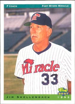1993 Classic Best Fort Myers Miracle #27 Jim Shellenback Front