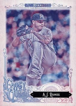 2017 Topps Gypsy Queen - Missing Blackplate #41 A.J. Ramos Front