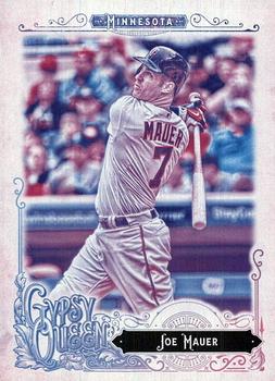 2017 Topps Gypsy Queen - Missing Blackplate #166 Joe Mauer Front