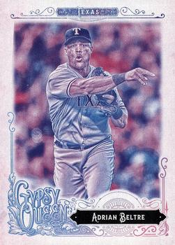 2017 Topps Gypsy Queen - Missing Blackplate #264 Adrian Beltre Front