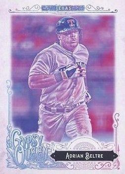 2017 Topps Gypsy Queen - Missing Blackplate #264 Adrian Beltre Front
