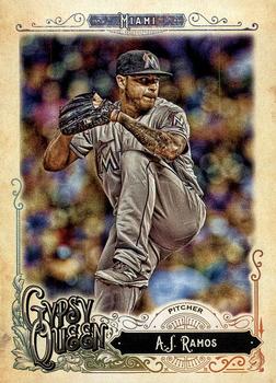 2017 Topps Gypsy Queen - Green Back #41 A.J. Ramos Front