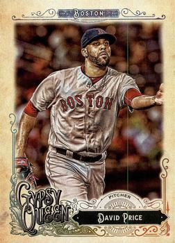 2017 Topps Gypsy Queen - Green Back #137 David Price Front