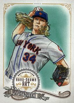 2017 Topps Gypsy Queen - Portrait Art Reproductions #GQAR-NS2 Noah Syndergaard Front