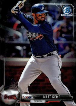 2017 Bowman Chrome #99 Matt Kemp Front