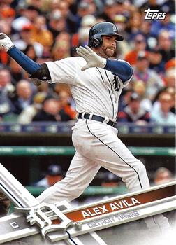 2017 Topps Detroit Tigers #DET-17 Alex Avila Front