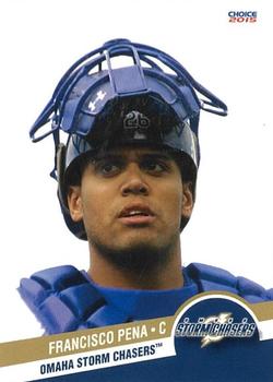 2015 Choice Omaha Storm Chasers #25 Francisco Pena Front