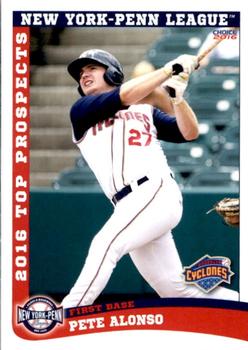 2016 Choice New York-Penn League Top Prospects #07 Pete Alonso Front