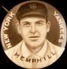 1910-12 Sweet Caporal Pins (P2) #NNO Ira Hemphill Front