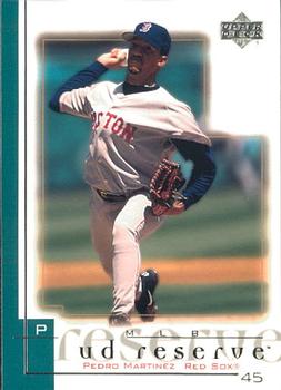 2001 UD Reserve #50 Pedro Martinez Front