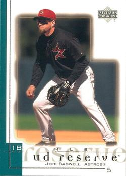 2001 UD Reserve #86 Jeff Bagwell Front