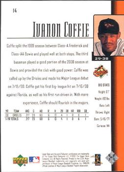 2001 Upper Deck #14 Ivanon Coffie Back