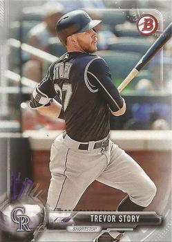 2017 Bowman - Silver #5 Trevor Story Front