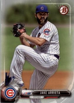 2017 Bowman - Silver #96 Jake Arrieta Front