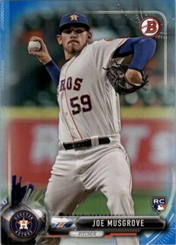 2017 Bowman - Blue #92 Joe Musgrove Front