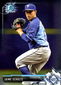 2017 Bowman - Chrome Prospects #BCP133 Jaime Schultz Front