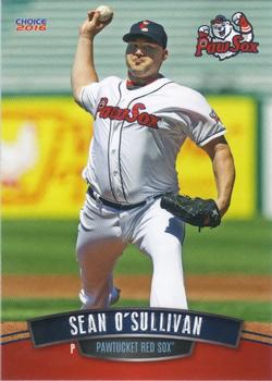 2016 Choice Pawtucket Red Sox #22 Sean O'Sullivan Front