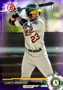 2017 Bowman - Prospects Purple #BP25 Lazarito Armenteros Front