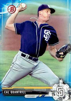 2017 Bowman - Prospects Blue #BP55 Cal Quantrill Front