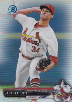 2017 Bowman - Chrome Prospects Refractors #BCP103 Jack Flaherty Front