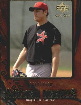 2001 Upper Deck Gold Glove #93 Greg Miller Front