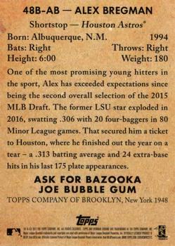 2017 Bowman - 1948 Bowman Chrome #48B-AB Alex Bregman Back