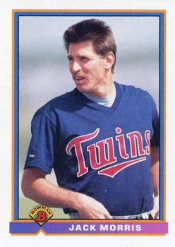 1991 Bowman #319 Jack Morris Front