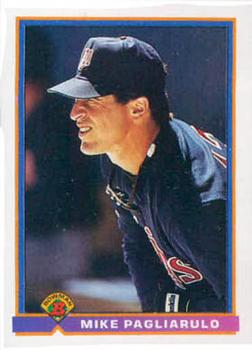 1991 Bowman #339 Mike Pagliarulo Front